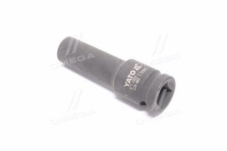 Головка торцева ударна 6-гранна YATO: глибока, квадрат 1/2", М = 11 мм, L = 78 мм (YATO) YT-1031