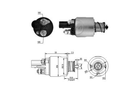 ZM1498 ZM Втягивающее реле