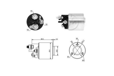 ZM1590 ZM Втягуюче реле