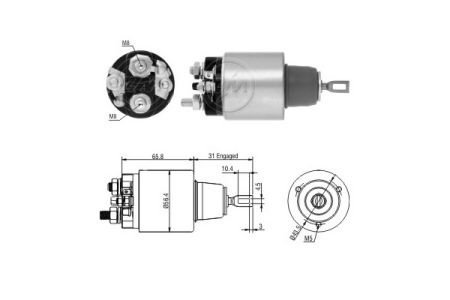 ZM2475 ZM Втягивающее реле