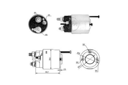 ZM2496 ZM Втягуюче реле