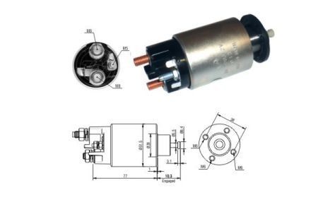 ZM3993 ZM Втягивающее реле