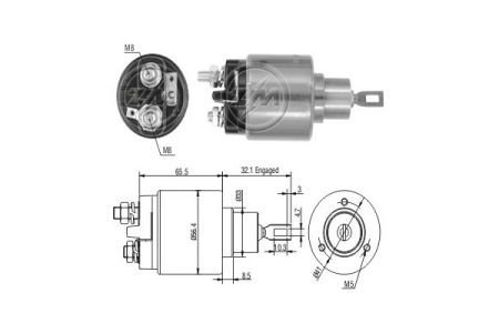 ZM575 ZM Втягивающее реле