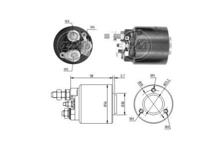 ZM590 ZM Втягивающее реле