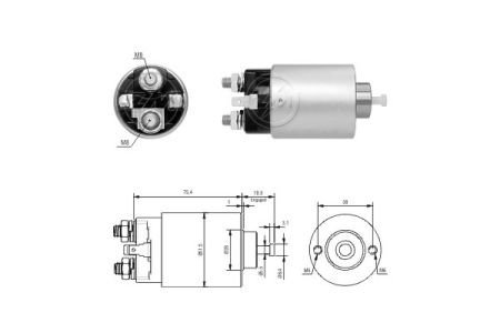 ZM6698 ZM Втягивающее реле