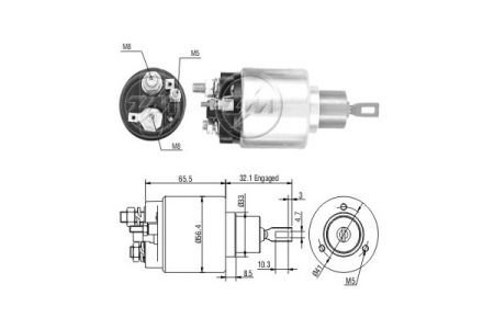 ZM675 ZM Втягивающее реле