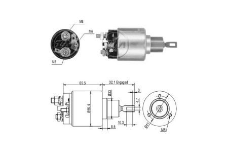 ZM775 ZM Втягуюче реле