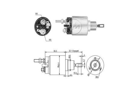 ZM876 ZM Втягивающее реле